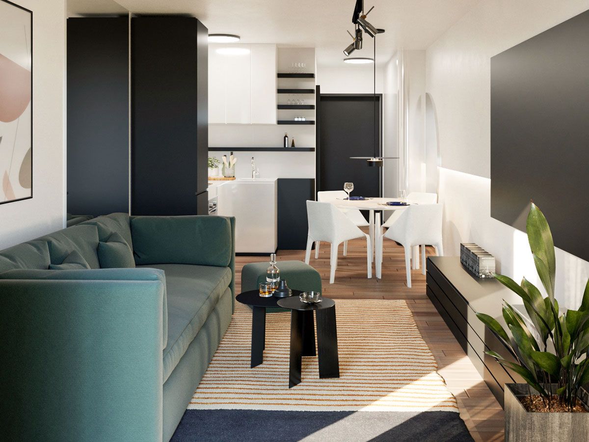 White hill residence, garsonjera